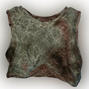 ⛧ TIE-DYE CROP TOP⛧